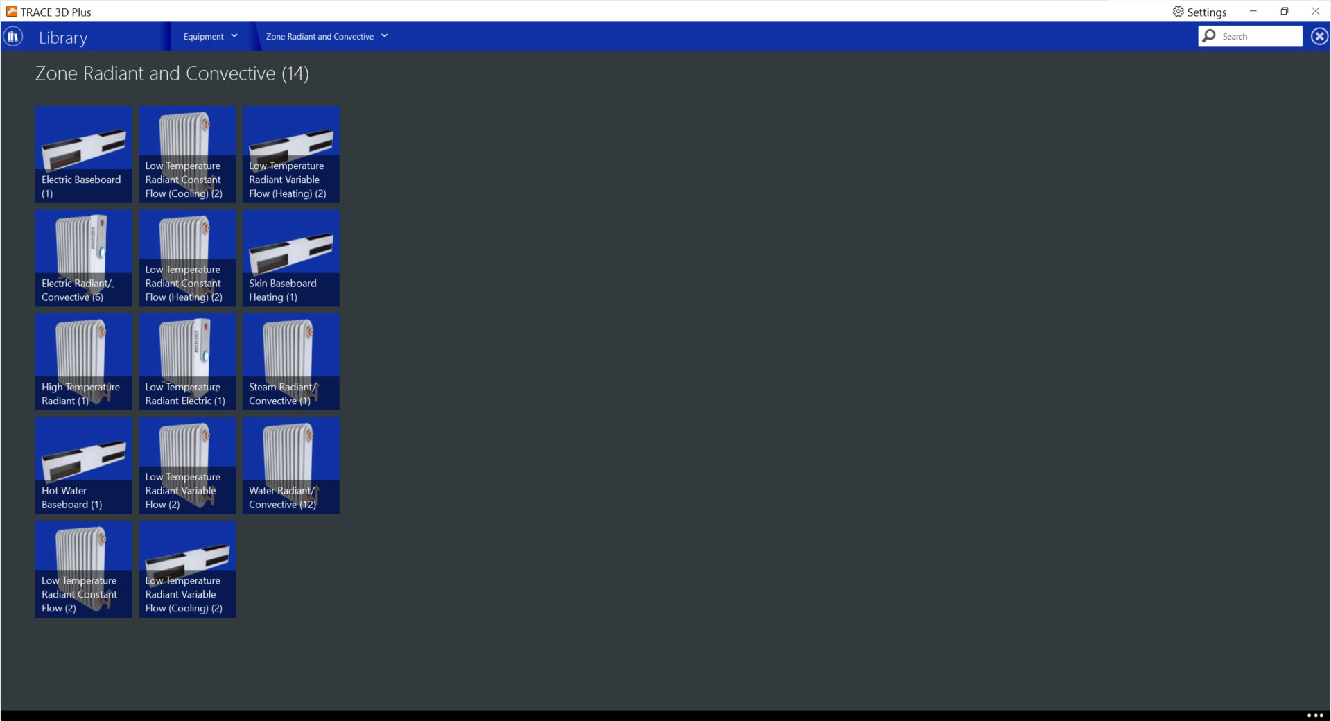 Zone Radiant and Convective